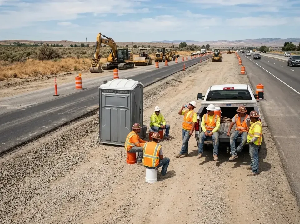 highway-road-construction-crew-007 — frequently asked questions, Porta Potty and Restroom Rentals in Windsor Heights, IA